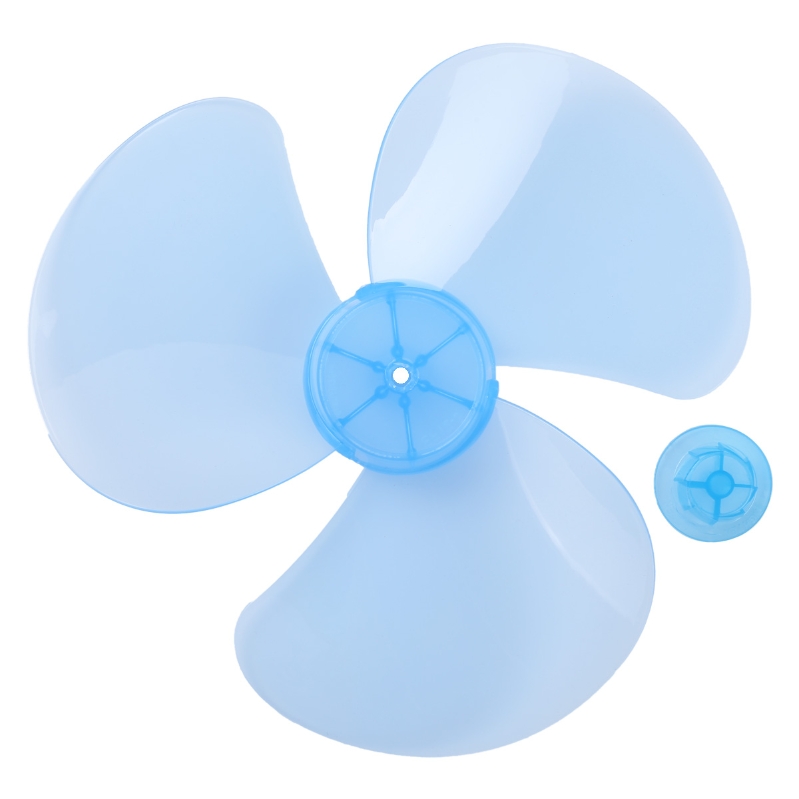 Three Leaves Five Leaves Plastic Fan Blade with Nut Cover Electric Fan Spare Parts Standing Pedestal Table Fan Blade