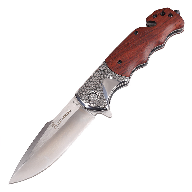 portable outdoor knives Camping survival knives High hardness Survival tools in the wild