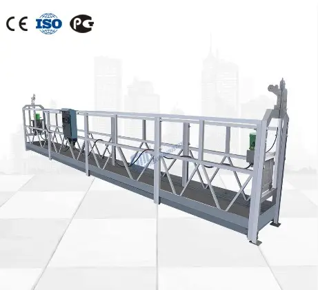 Professional Manufacturer Of ZLP630 Building Window Cleaning Suspended Working Platform Lifting Gondola Electric Cradle