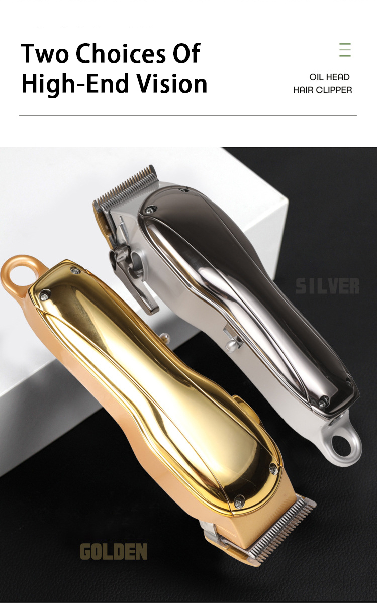 AIWO Hair Clipper Profesional Stainless Steel Blade Wireless Clippers Barber Professional Cordless Clipper