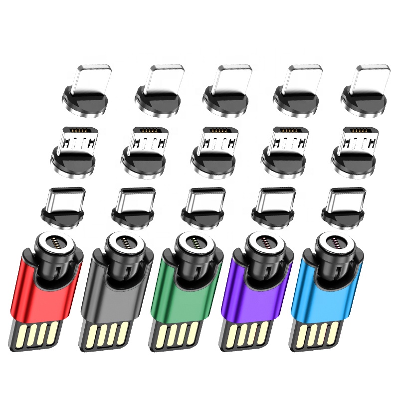 Private Logo OEM/ODM Mini Magnet Cable type 3A 2A magnetic phone charger usb direct charging Data cable for Souvenir Gift