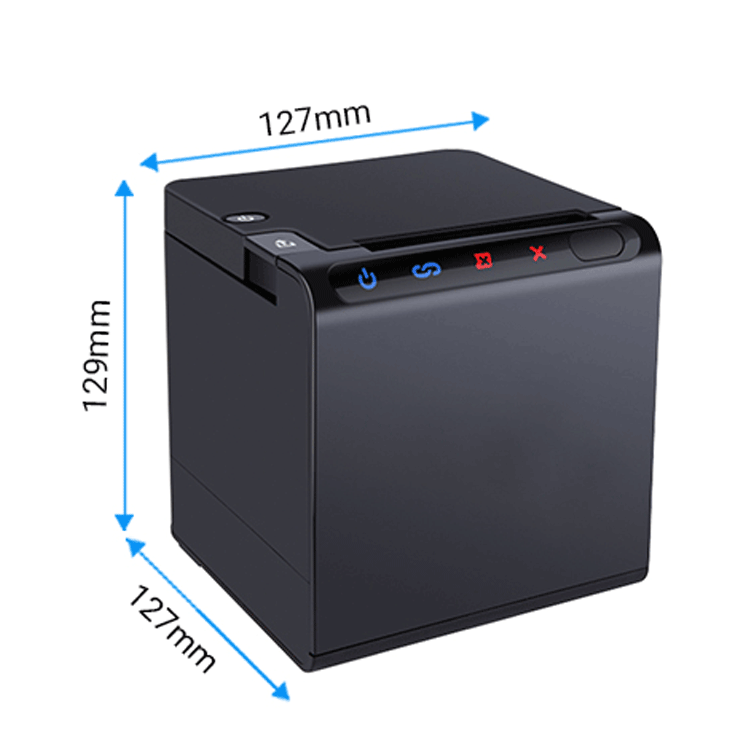 80 мм термальный принтер серийный USB 300 мм/сек. POS чековый BT термальный принтер HCC-POS80B