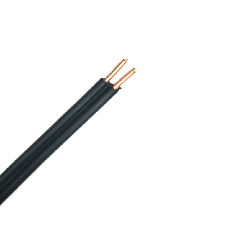 2 ядра 18 Awg для улицы, медный телефонный кабель с пластмассовой изоляцией с электроприводом телефонная антенна спускающегося провода