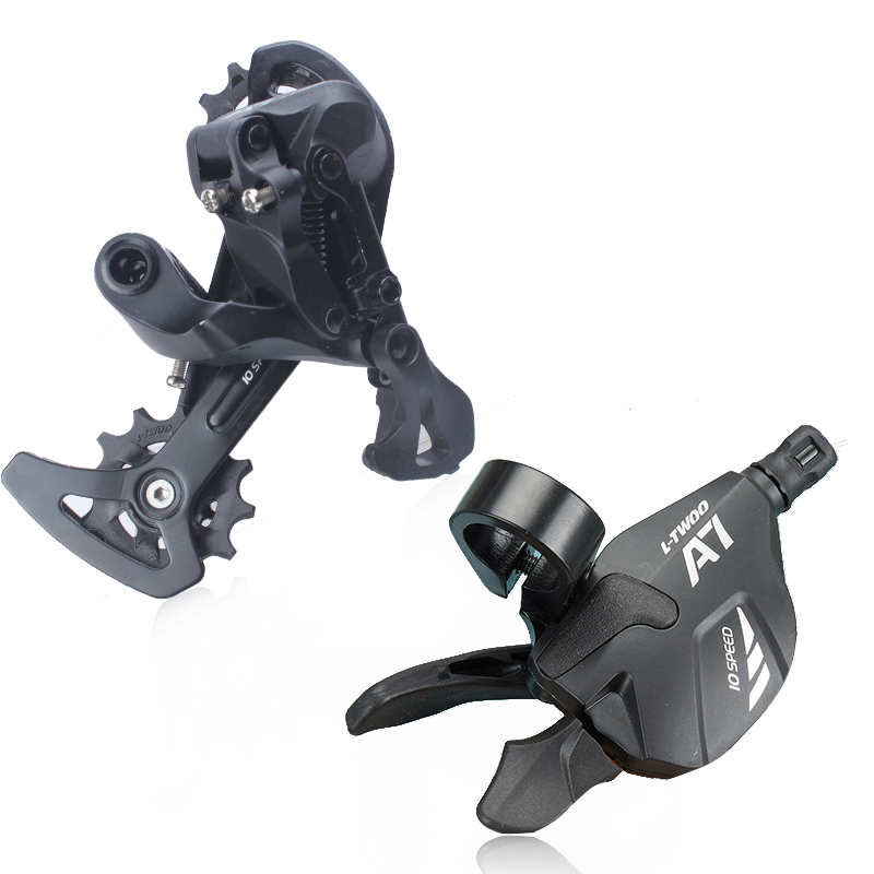 Совместимость с Shimano L-twoo AX 1X10S горного велосипеда, рычага переключения передач задний переключатель комплект передних и задних тормозных колодок горный велосипед шестерни