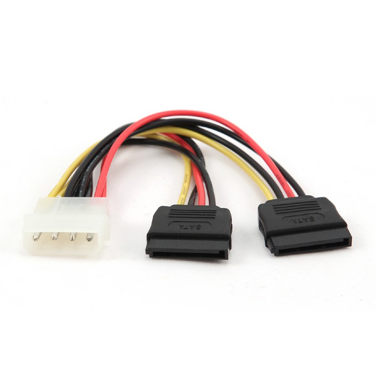 2*Serial ATA 30 cm power cable laptop hdd sata hard drive power connectors