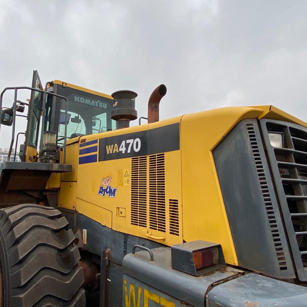 Б/у оригинальный погрузчик komatsu WA470-6