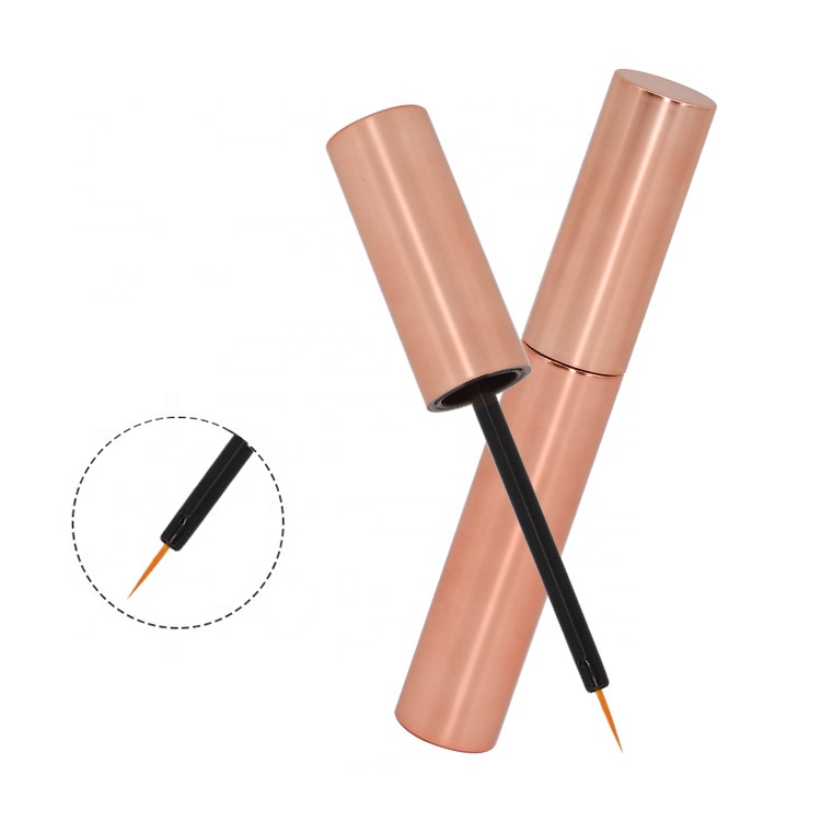 oil bottles for eyelash secrum with brush rose gold eyelash growth serum bottle secrum eyelash bottle