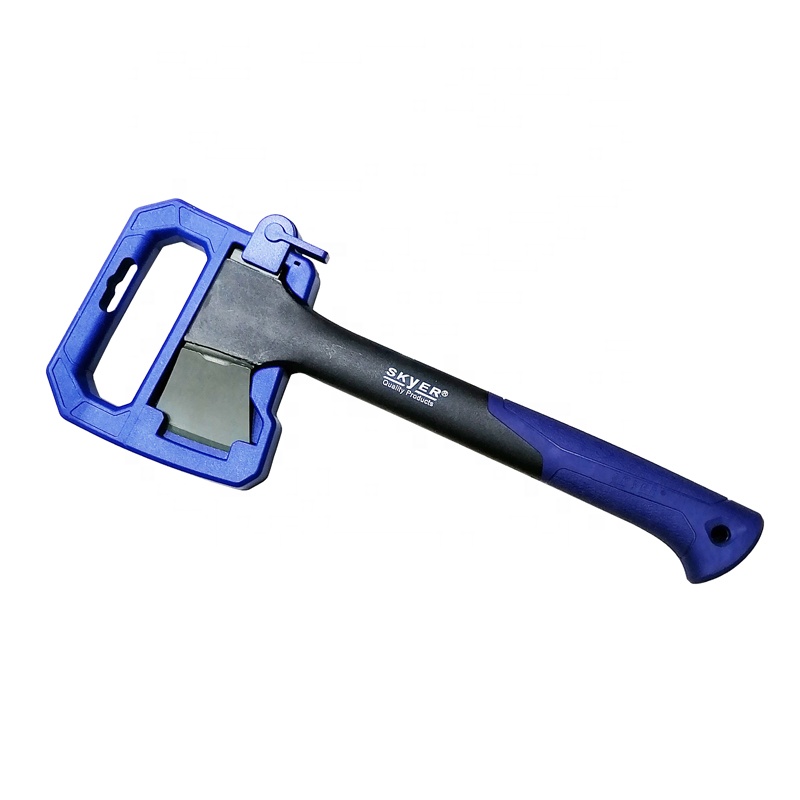410G FISKA MODEL NYLON HANDLE FELLING AXE WITH HANGING SHEATH