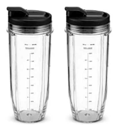 Чашка для блендера Nutri из тритана 32 унции с крышкой Sip & Seal. Совместим с BL480,BL490,BL640,BL680 автоматические блендеры серии IQ