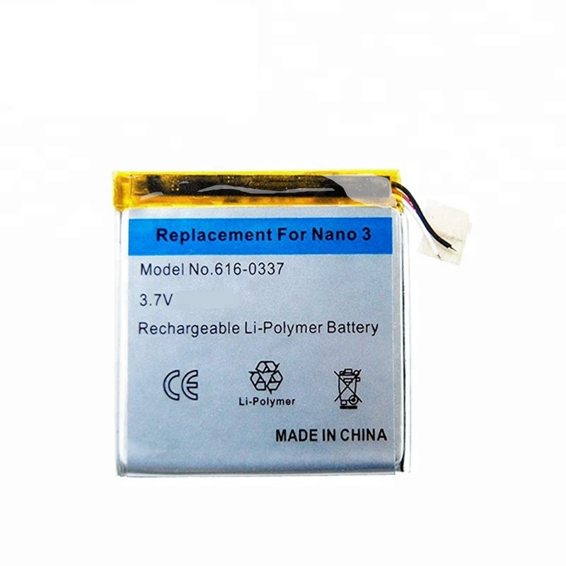 Сменный аккумулятор для iPod Nano 3 4 ГБ 8 ГБ 616-0311 616-0337 3,7 в 450 мАч