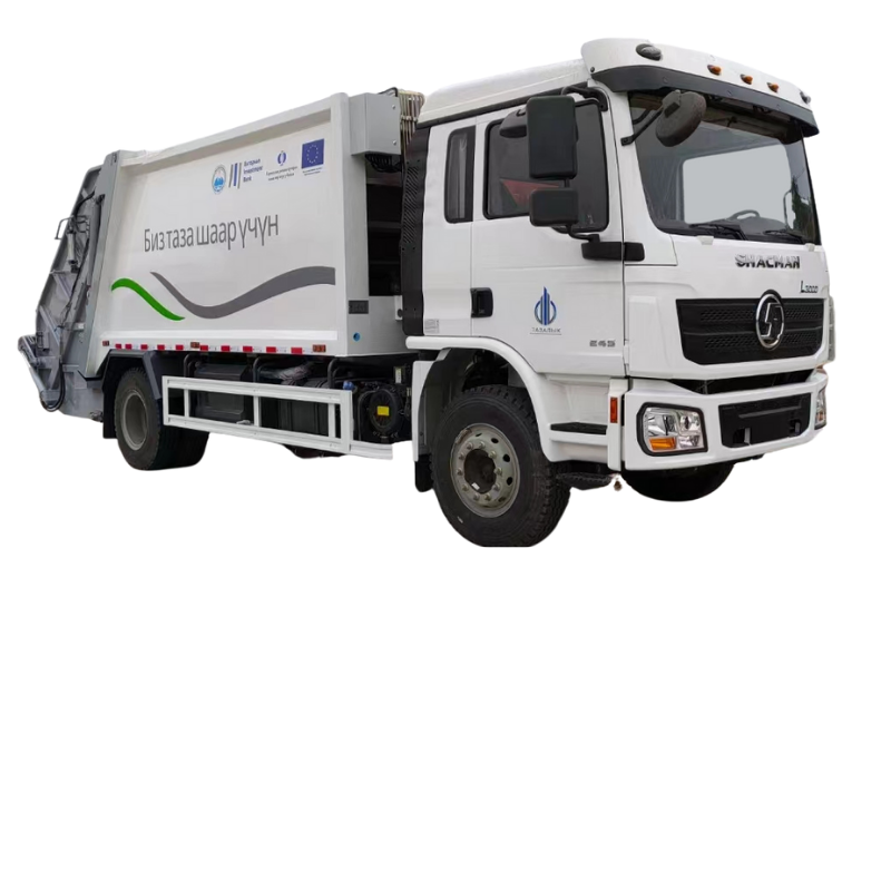 16cbm SHACMAN brand L3000 4*2 LHD Euro 5 мусоровоз для Казахстана мусоровоз грузовик для сбора отходов
