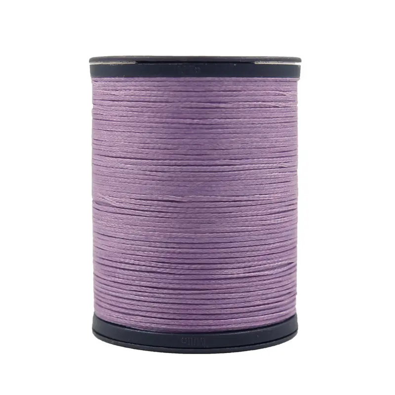 1.0mm Braid Flat High Strength Polyester Sewing hand-sewn Leather Waxed Thread