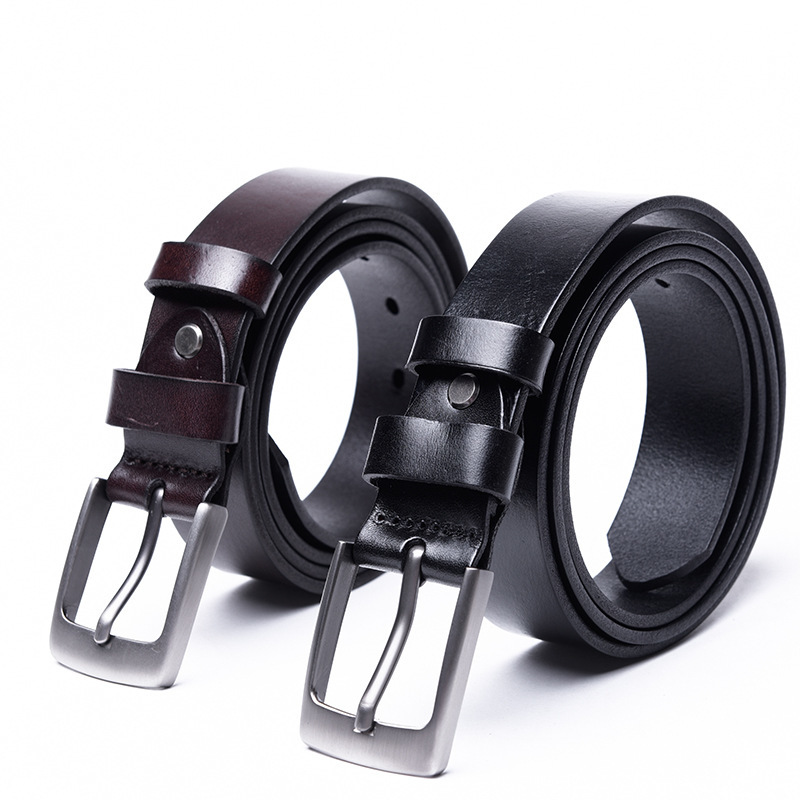 Belts & Accessories Berenz new fashion belt men's business needle buckle naked head leatherPlastic Belts