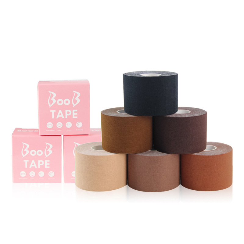 Amazon hot sale skin friendly breathable athletic breast lift tape nipple cover tape on sale