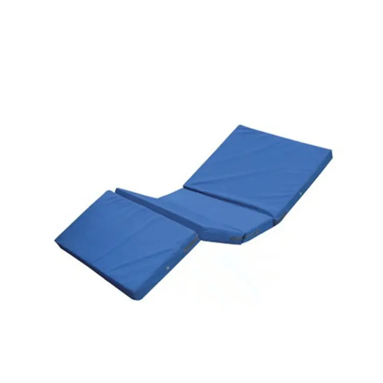 BT-AK001 Hospital furniture Medical 4 folding Patient Bed Mattress Foam Waterproof PU leather Mattress size customized price