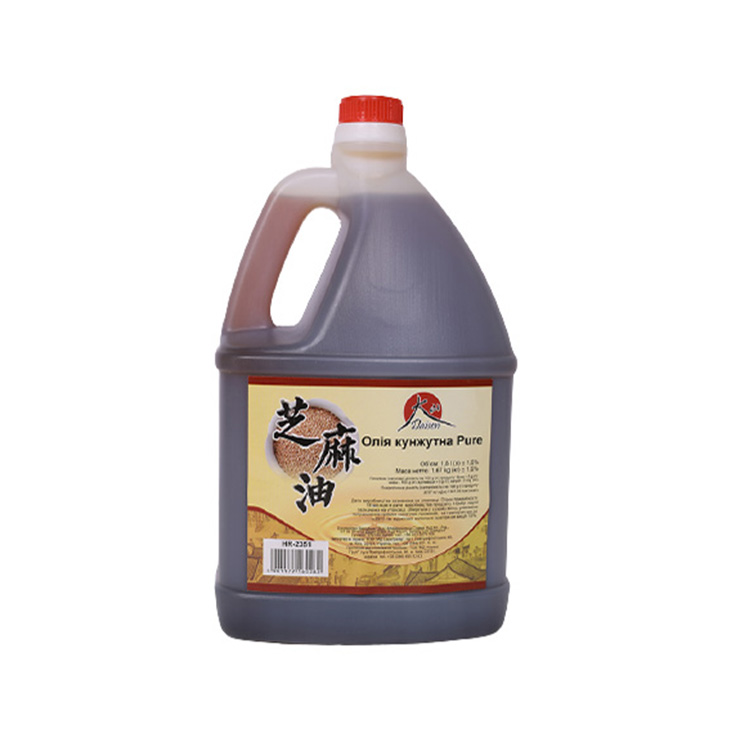 Factory Direct Sales 1.8L China Pure Healthy Organic Blended Sesame Oil