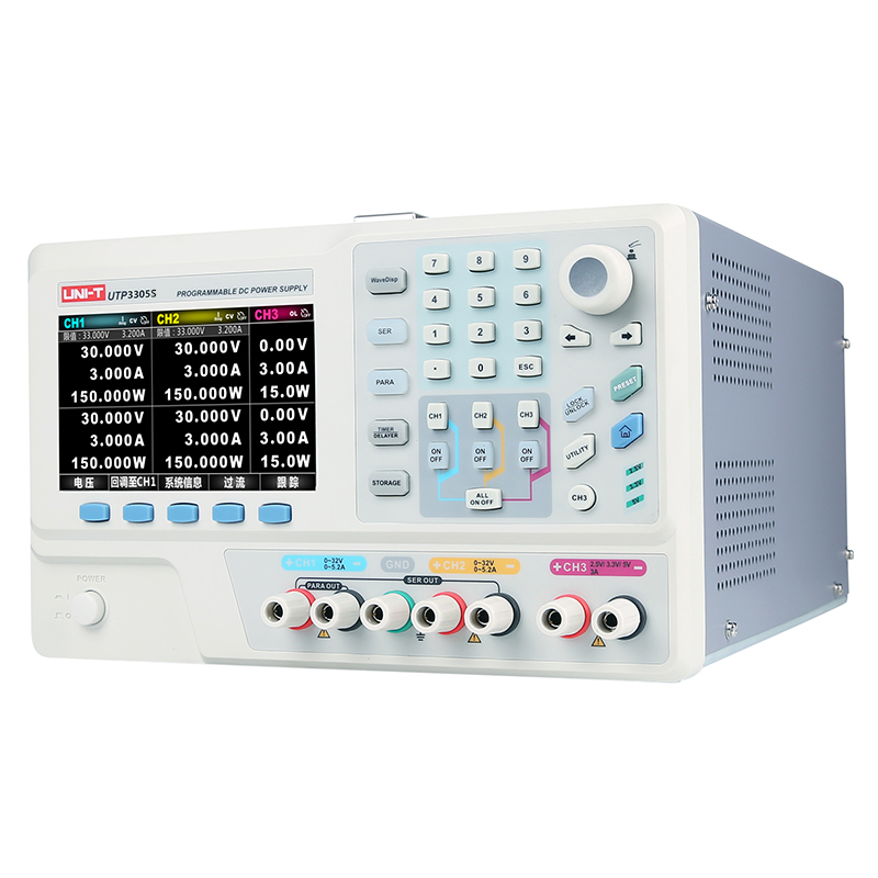 UNI-T UTP3305S Защита от перенапряжения Цифровой Регулируемый dc установлен настольный источник питания