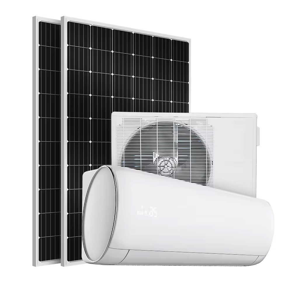 Complete set of solar air conditioners with all equipments 9000btu 12000btu for home