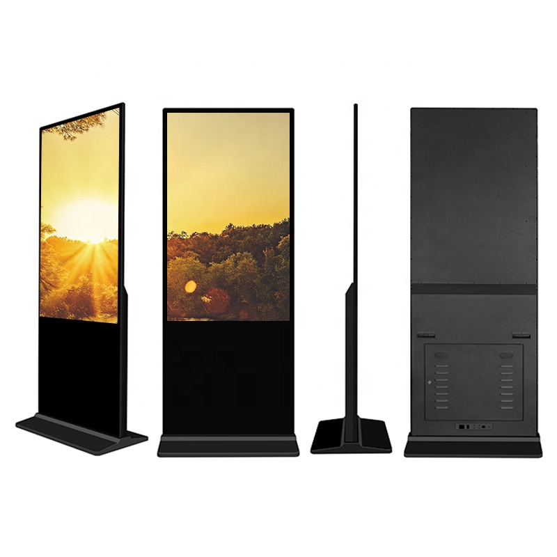 Ftyview ЖК digital signage media player Крытый вертикальный Android интерактивный экран дисплея рекламы напольная подставка Тотем