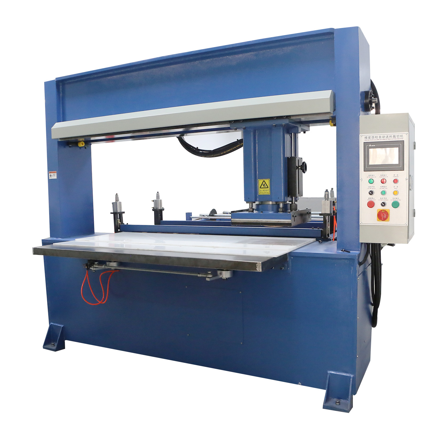 foam leather cutting machine/PP woven bag making cutting machine