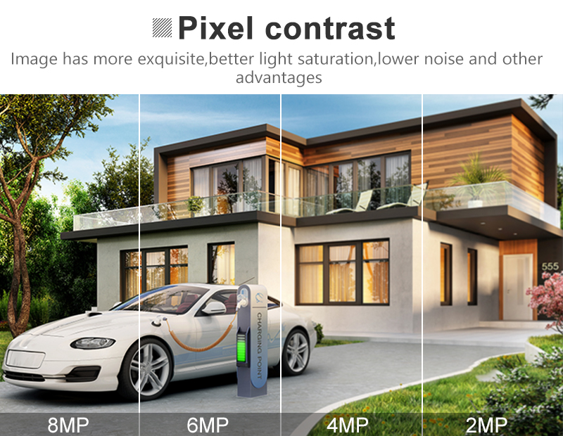 DA HUA 4MP 5MP 8MP 4K Full Color Alarm POE Camera NVR Kit 8ch 16ch 32ch IP Surveillance Camera System