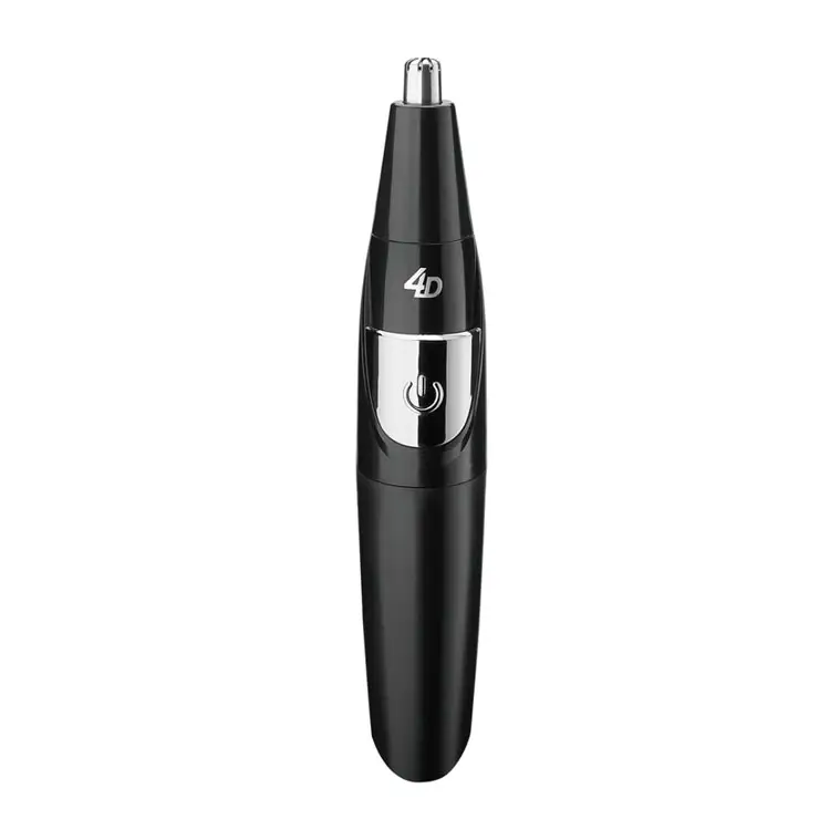 Household fashionable portable manual battery nose hair trimmer