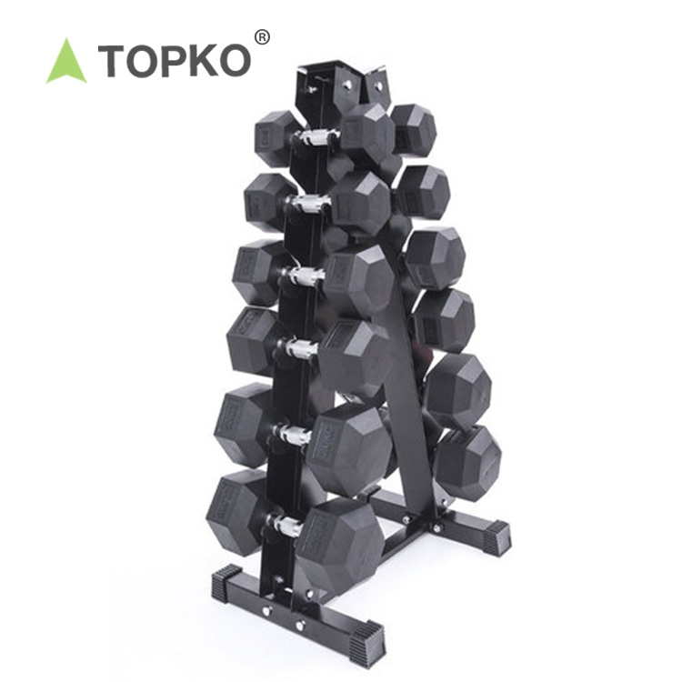 Дешевые гантели TOPKO, оборудование для фитнеса, тренажерного зала, резиновые гантели, лифтинг, набор чугунных гантелей, распродажа