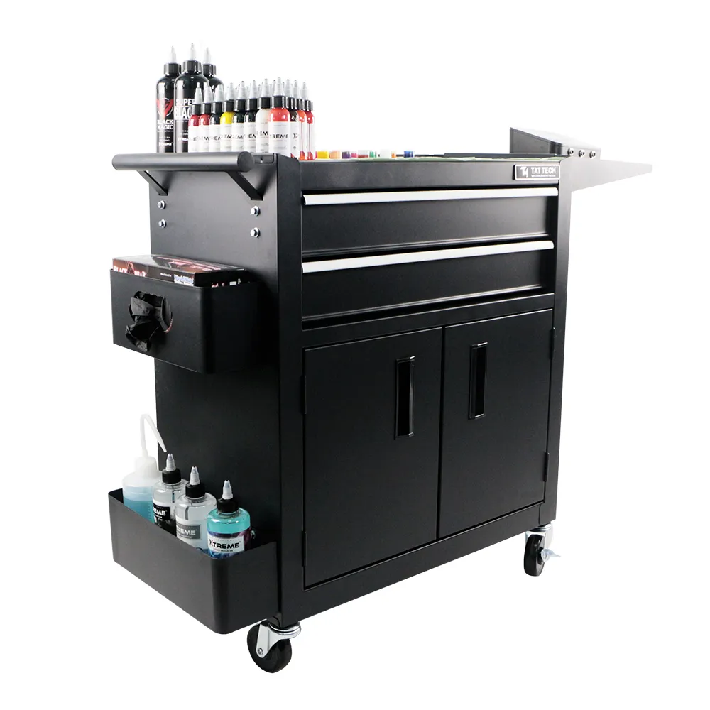 New style stainless steel tattoo workstation furniture office workstations