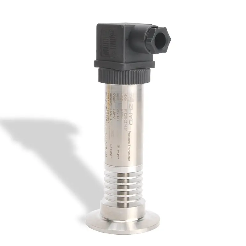 high temperature clamp type hygienic pressure transmitter with 4-20mA 0-5V 0-10V output