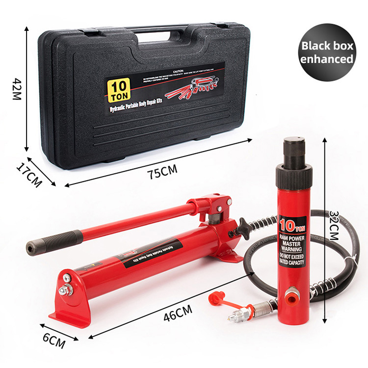 The second generation 15 Ton Hydraulic Porta Power Jack Auto Repair Kit Iron case with CE