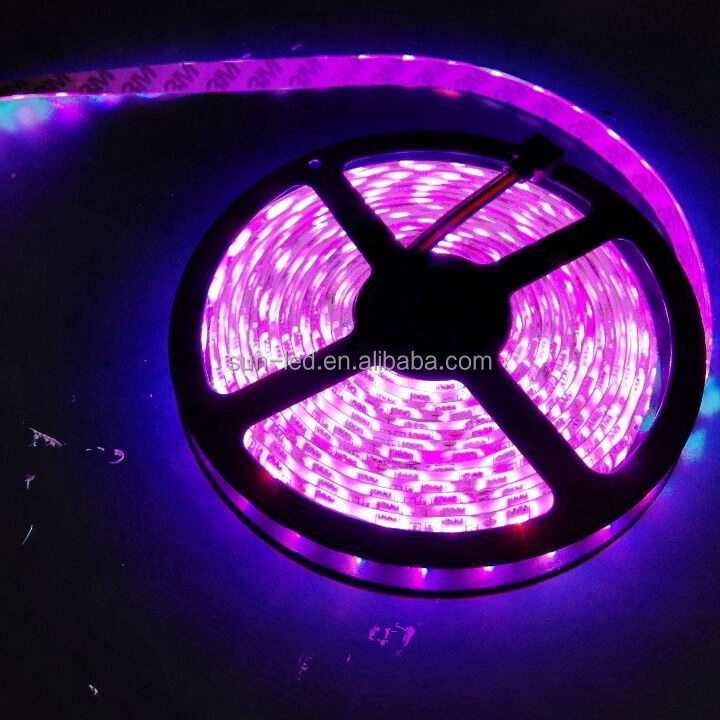 Ip65 waterproof smd2835 flexible light strip set 12v 5m led rgb strip light set