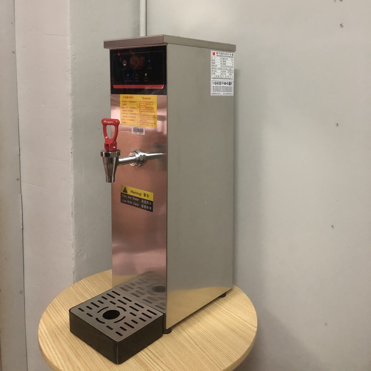 2KW Bubble Tea автоматического 10L водонагреватель бойлер газовый котел водонагреватель из нержавеющей стали серебристого цвета температурным дисплеем Электрический подогреватель горячей воды