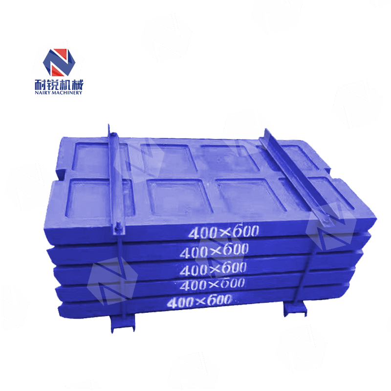 Quality Guarantee Rock Crushing High Manganese Steel Fixed Swing Jaw Plate Liners Wear Parts Jaw Crusher Tooth Plate For Sale