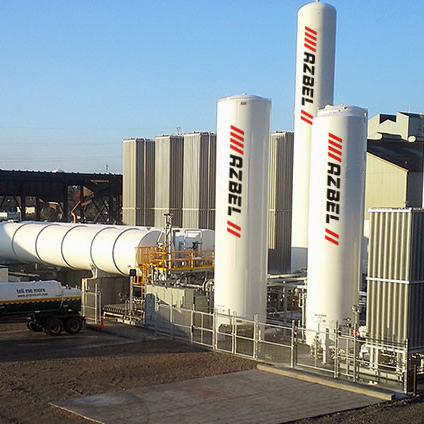 AZBEL High Purity Cryogenic Liquid Nitrogen Generator plant medical oxygen and argon welding gas plant