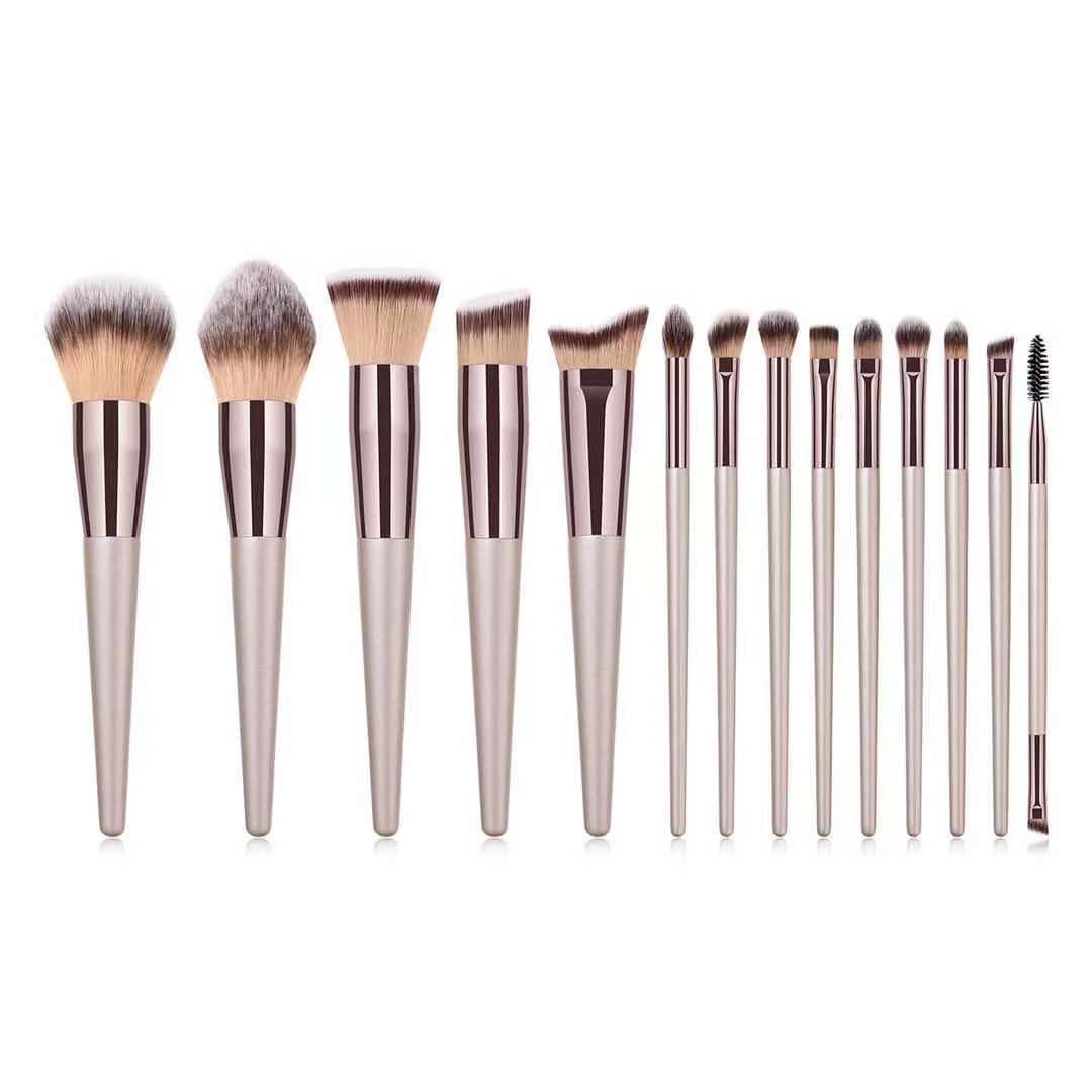 High Quality Personalized 10pcs Vegan Diamond Wholesale Professional Custom Logo Private Label Makeup Brush Set Cleaner With Bag