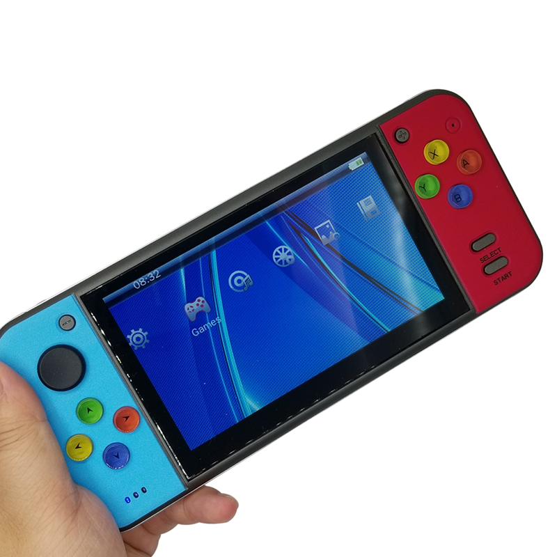 Лидирующий бренд ручной 5 дюймов портативная игровая консоль 8G/40G с 2000 Бесплатная аркадные игры Видео игровой автомат с поддержкой Hd-mi ТВ-выход