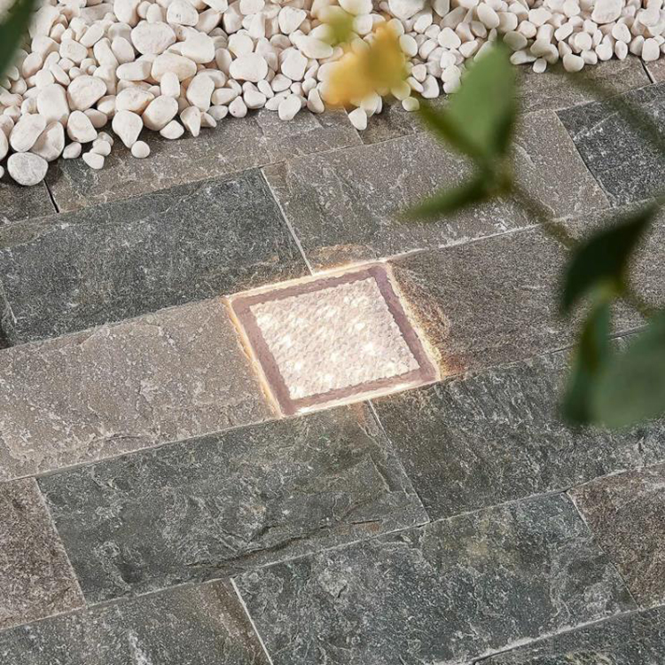 IP67 Outdoor Waterproof Crystal Landscap Lights Garden LED Pathway Light Ice Brick Lights