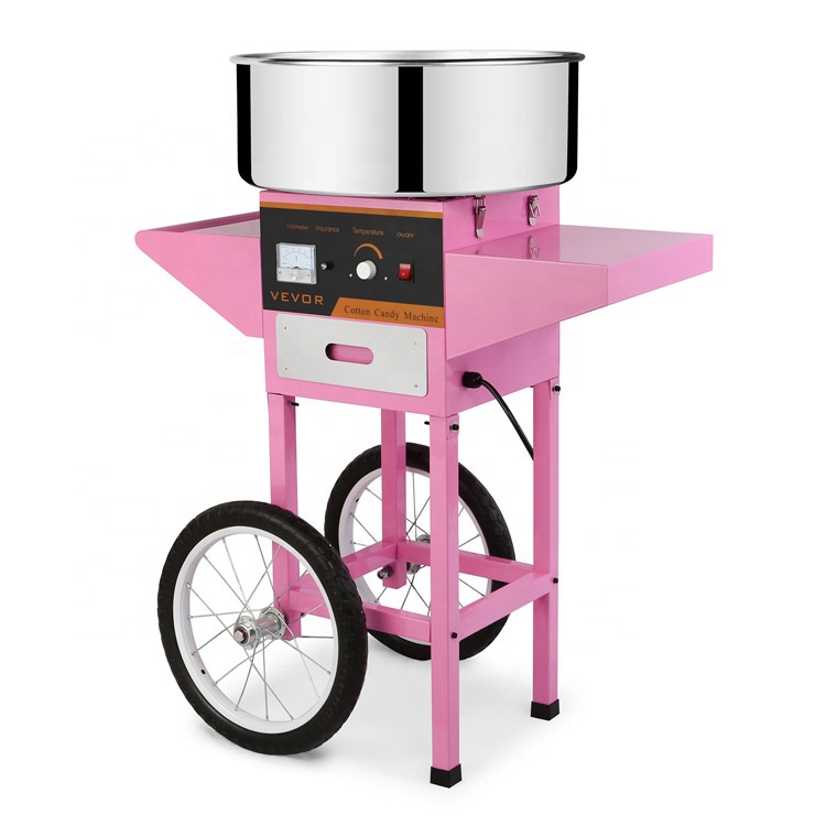 Cotton candy machine maker commercial automatic electric cotton candy vending machine cotton candy floss machine