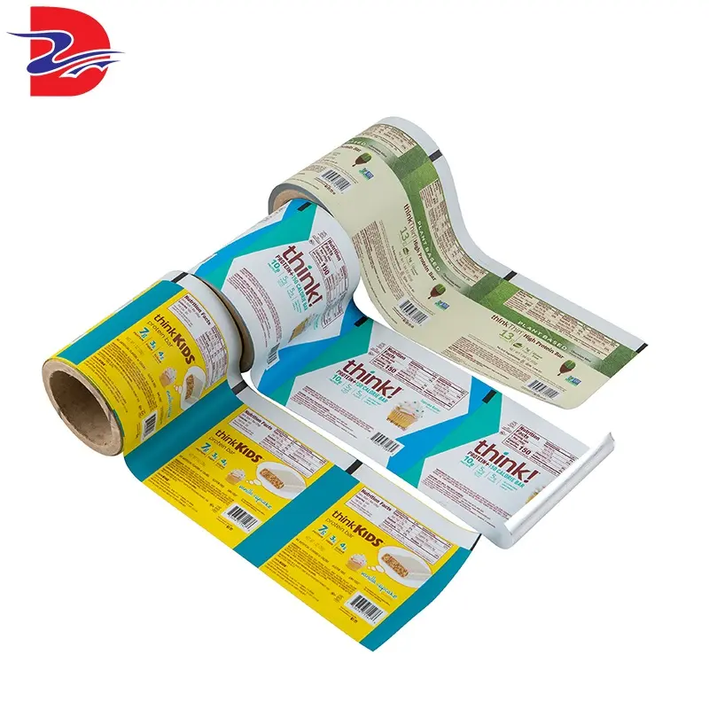 Film Packaging Oem Cold Resistant Soft Film Colored Plastic Refrigerated Frozen Food Packing