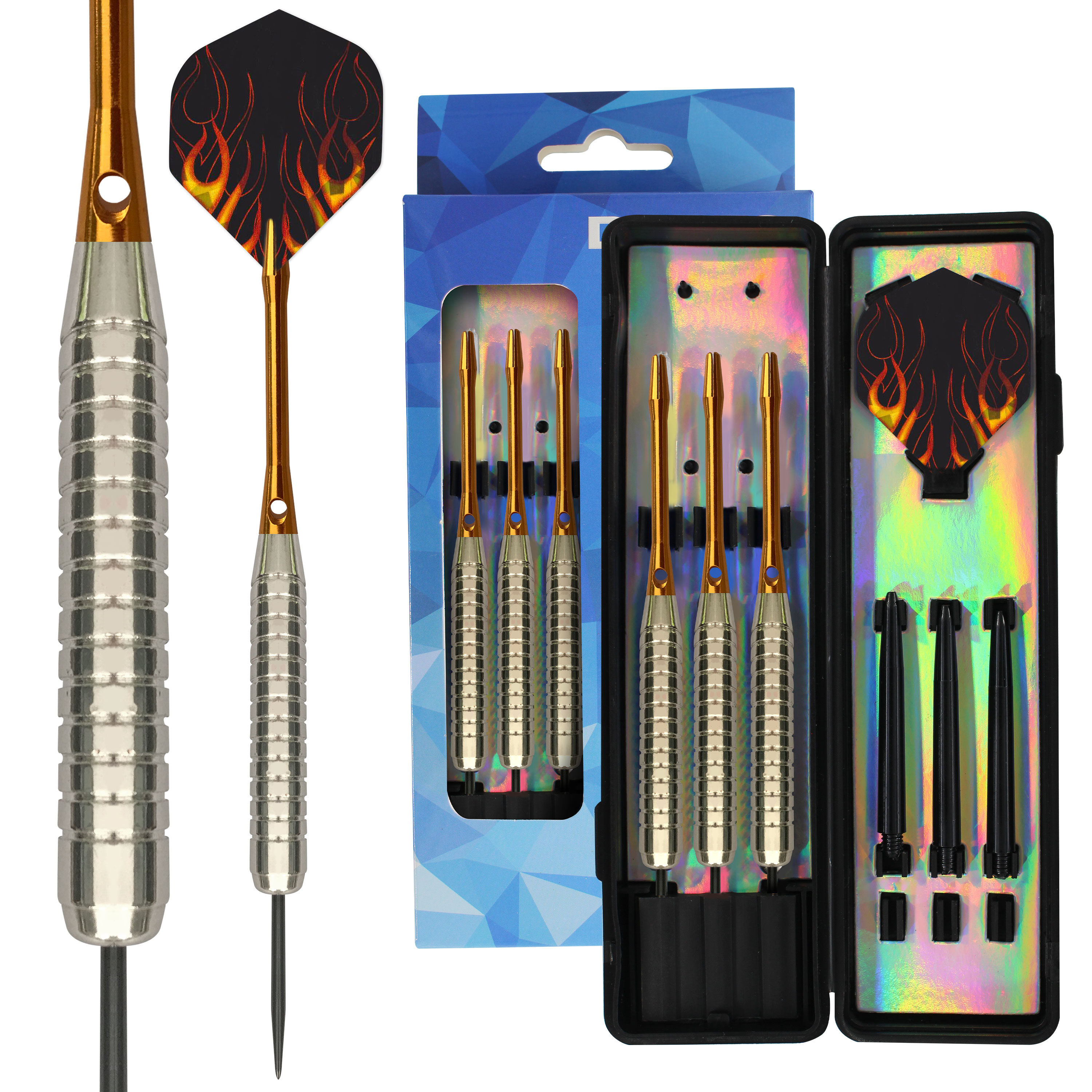 Iron Steel Barrel Steel tip 95% steel dart