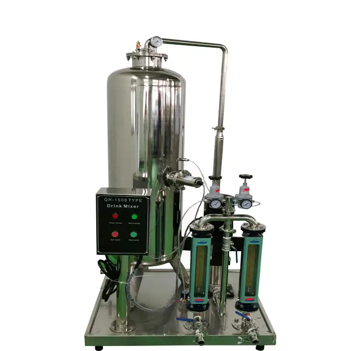 Небольшой Промышленный смеситель для напитков/система обработки напитков/машины для смесения CO2 газированных напитков