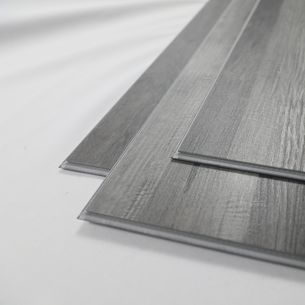 cheap price heat insulation spc hybrid flooring moisture resistant hybrid flooring 9mm grey forrest