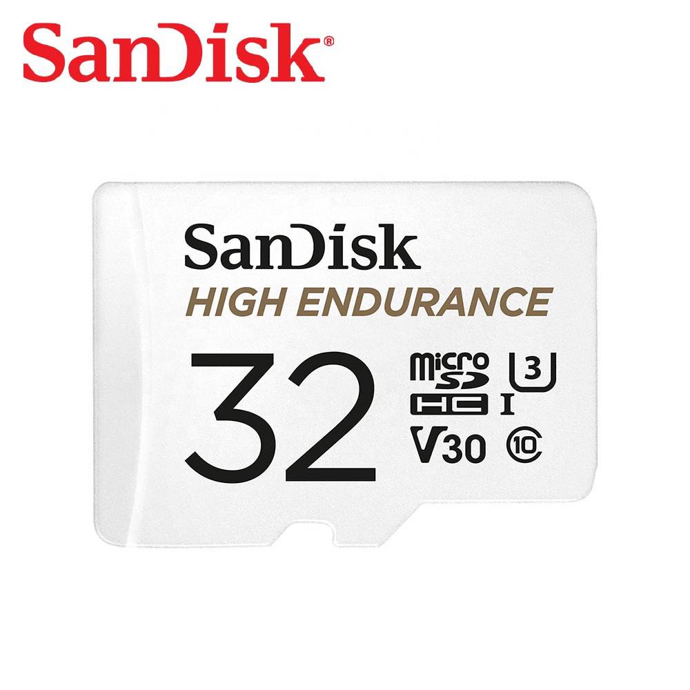Двойной Флеш-накопитель SanDisk с высокой износостойкостью микро SD карты с адаптером SD U3 V30 class10 карты памяти 32 Гб SDHC карты