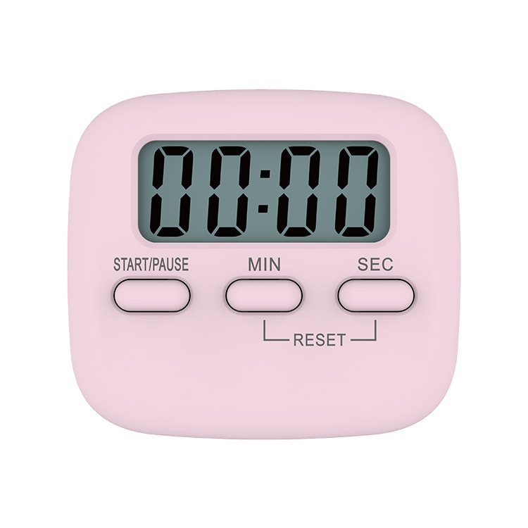 Amazon Magnetic Kitchen Timer Strong Magnet Hot Selling Mini Cute Both Count up Count Down Digital Timers All-season 64*57*18 Mm