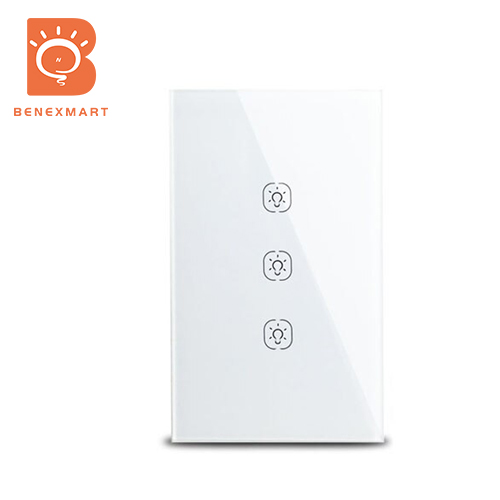 Benexmart Tuya Zigbee переключатель без нейтрального US прерывателя умный жизненный пульт дистанционного управления Alexa Google домашние световые переключатели 110-240 В