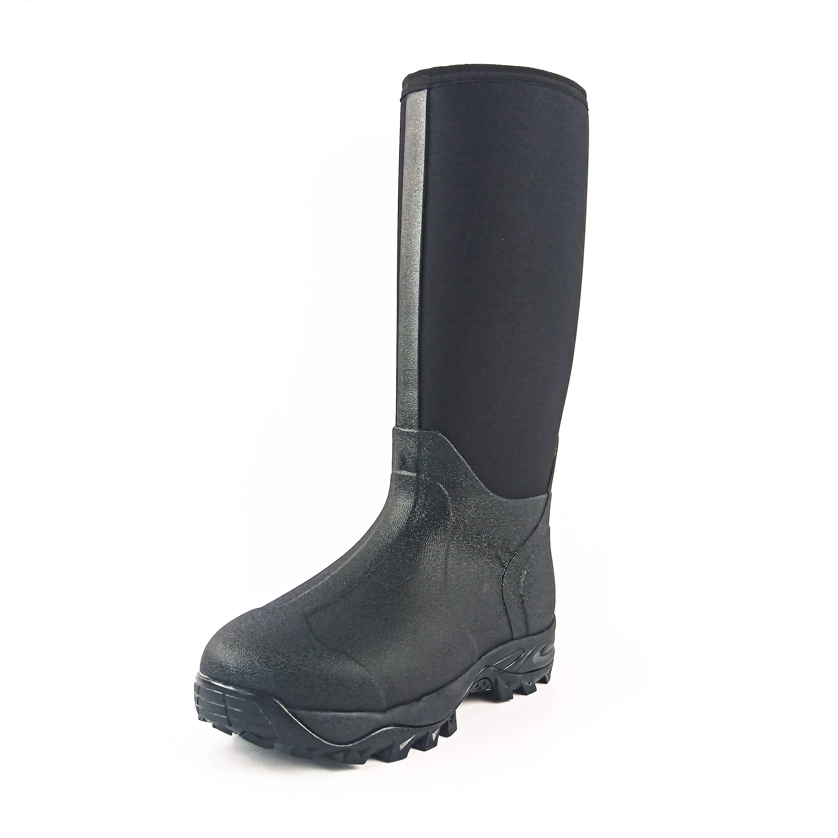 VIC 009 New model Rubber neoprene boot 100 % waterproof work rain boots outdoor tall wellies