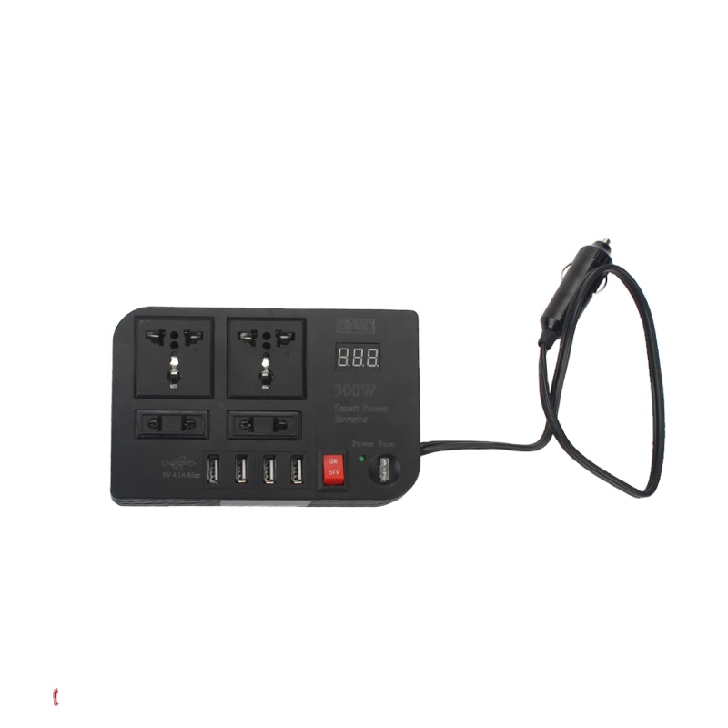 Лидер продаж на Amazon, E8982, Азия, автомобильные силовые преобразователи, 4 USB-порта, от 12 В до 220 В, 175 Вт