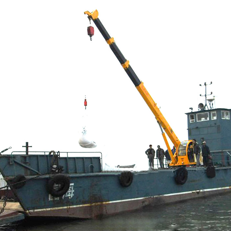 Лодочный мини-кран, 25 тонн, морской кран для сервисного обслуживания