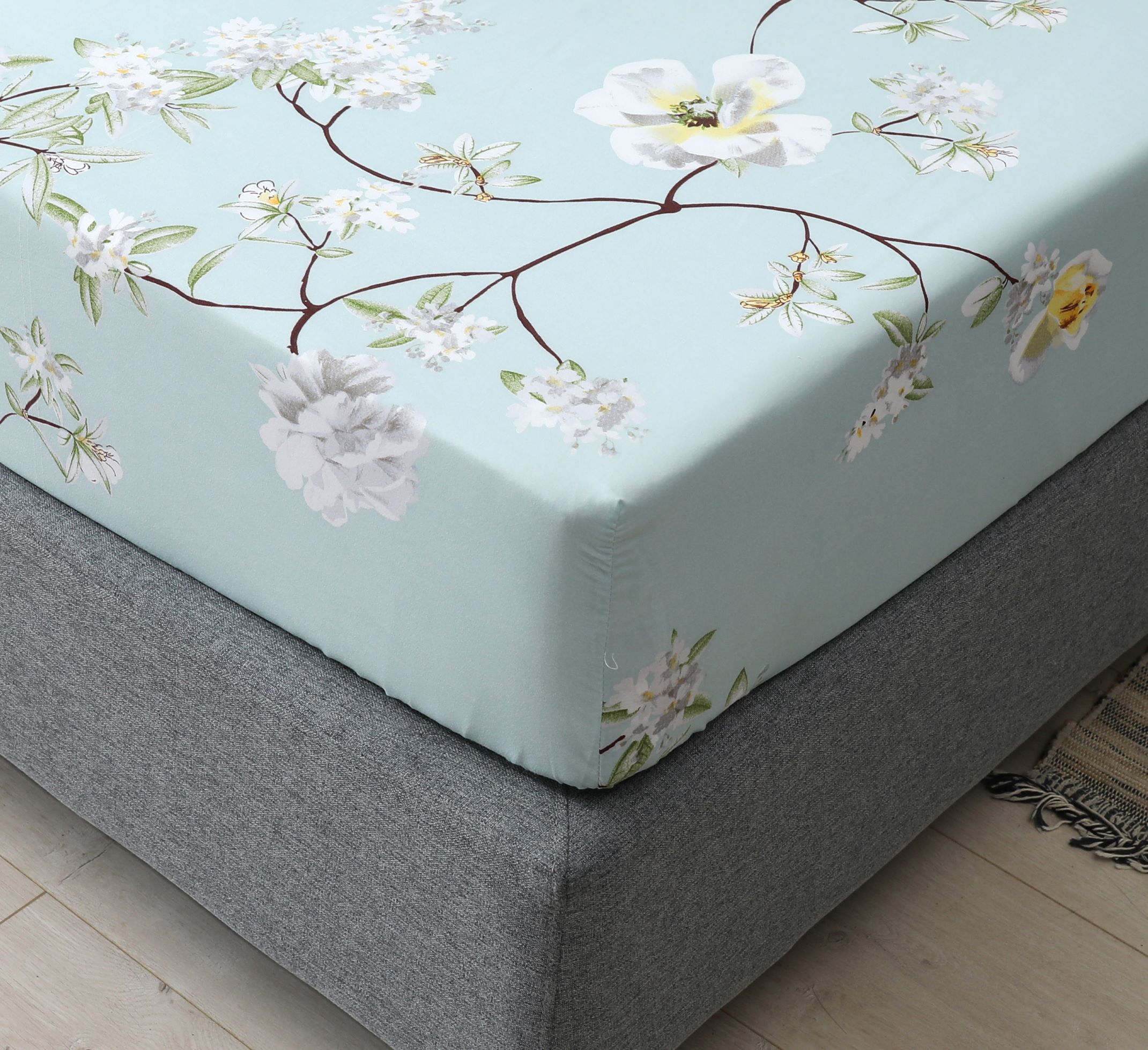 lazada hot sale fitted sheets queen size 100% polyester fitted crib sheet