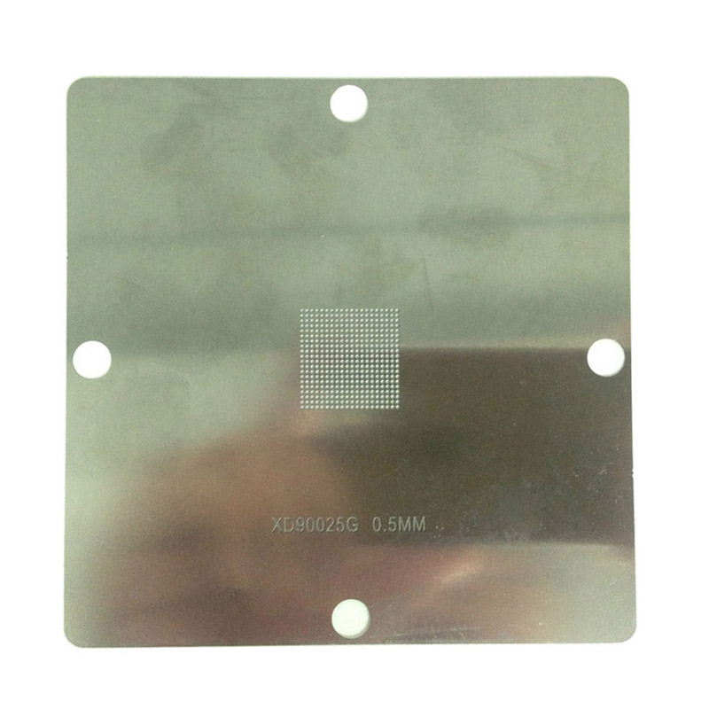Набор трафаретов для реболлинга BGA 90x90 мм, стальной шаблон для паяльных шаров, для PS4, BGA IC reball station